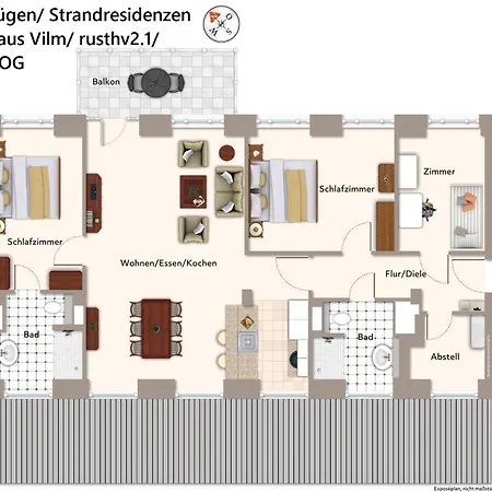 Strandresidenzen Strandresidenzen Haus Vilm 2 1 Apartment